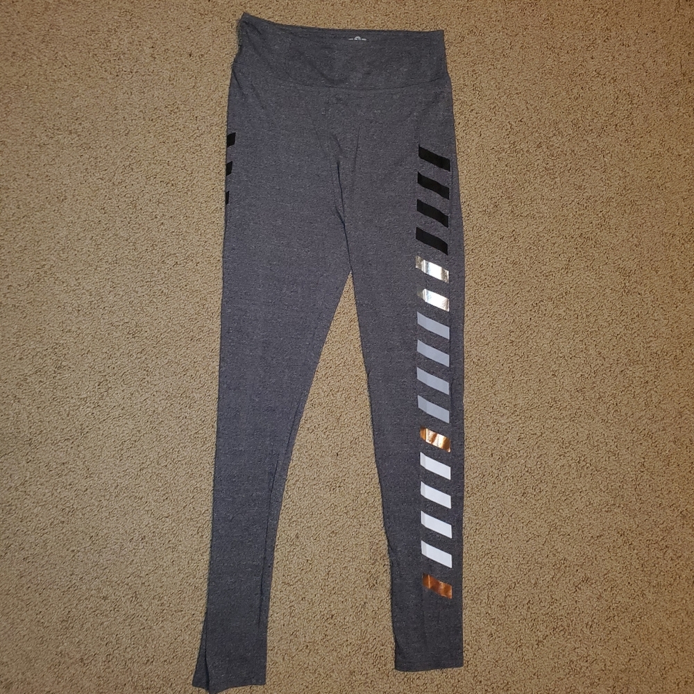 Womens striped leggings